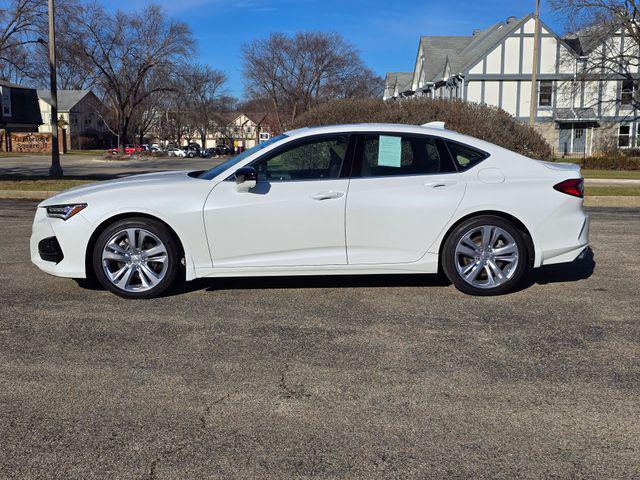 used 2021 Acura TLX car, priced at $27,000