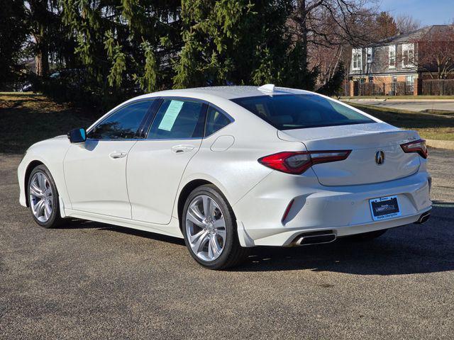 used 2021 Acura TLX car, priced at $27,000