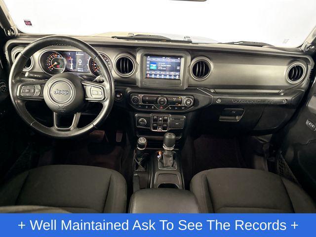 used 2021 Jeep Wrangler Unlimited car, priced at $21,957