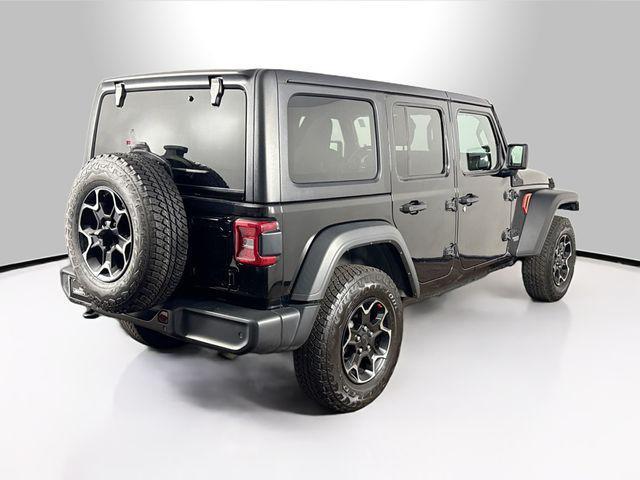 used 2021 Jeep Wrangler Unlimited car, priced at $21,957