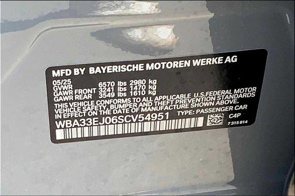 new 2025 BMW 760 car, priced at $140,350