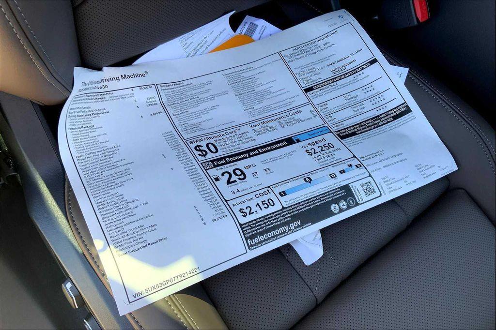 new 2026 BMW X3 car, priced at $60,435