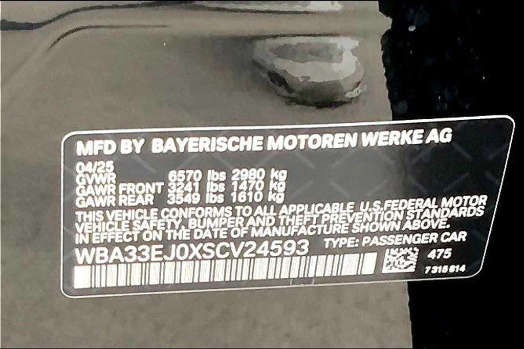 new 2025 BMW 760 car, priced at $129,980