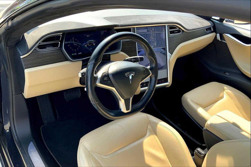 used 2015 Tesla Model S car, priced at $15,000