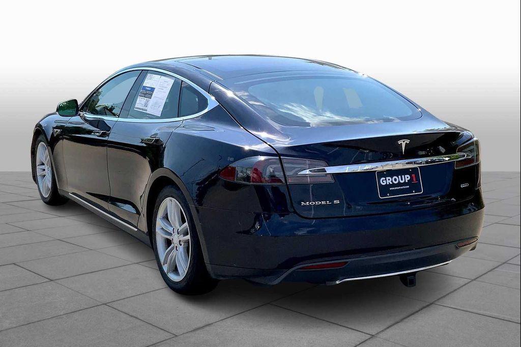 used 2015 Tesla Model S car, priced at $15,000