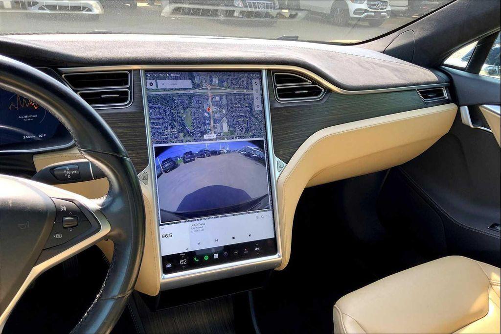 used 2015 Tesla Model S car, priced at $15,000