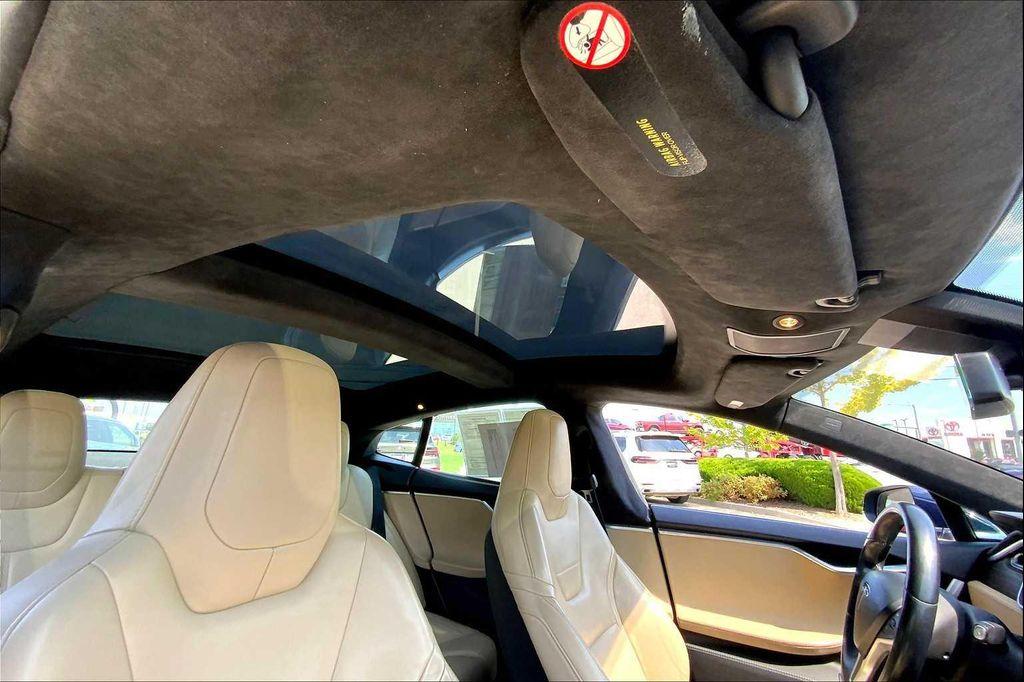 used 2015 Tesla Model S car, priced at $15,000
