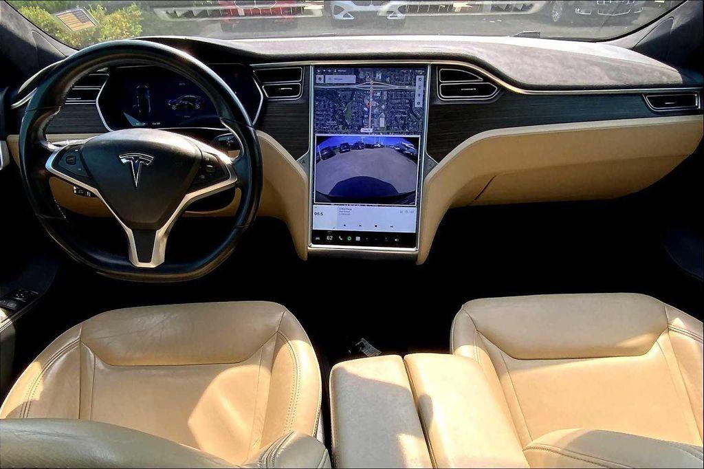 used 2015 Tesla Model S car, priced at $15,000