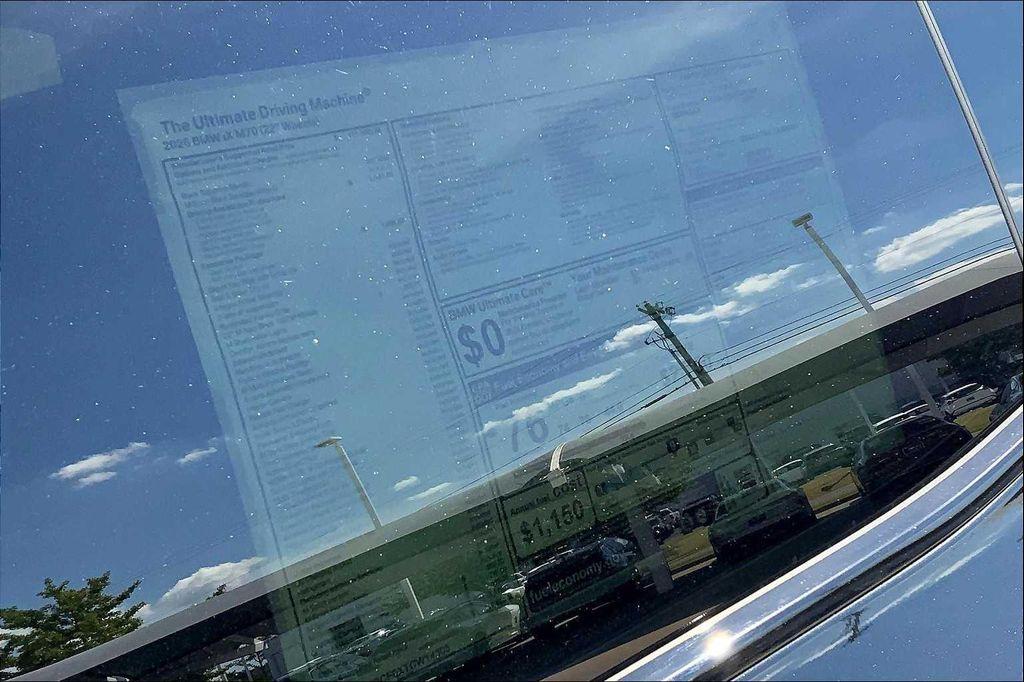 new 2026 BMW iX car, priced at $117,920