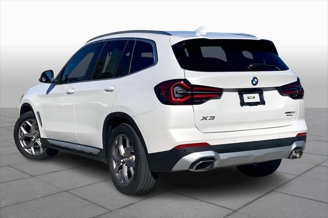 used 2022 BMW X3 car, priced at $33,999