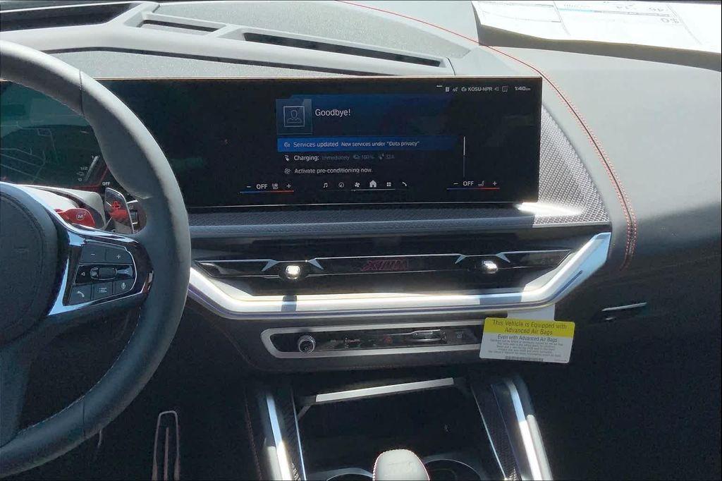 new 2025 BMW XM car, priced at $188,610