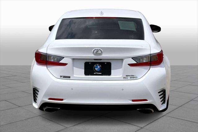 used 2016 Lexus RC 350 car, priced at $29,000