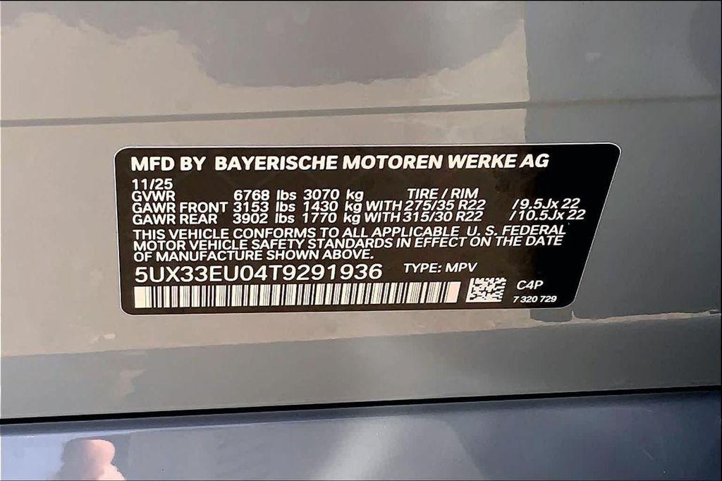 new 2026 BMW X5 car, priced at $103,575