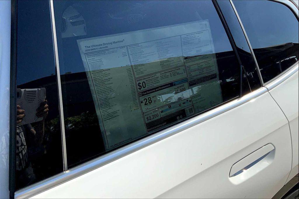 new 2026 BMW X1 car, priced at $46,430