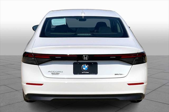 used 2023 Honda Accord car, priced at $27,990