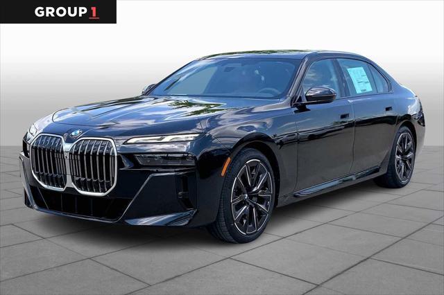 new 2025 BMW 740 car, priced at $107,280