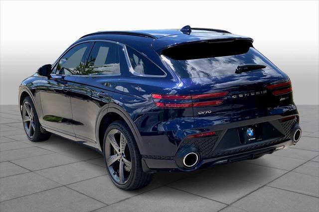 used 2024 Genesis GV70 car, priced at $54,000