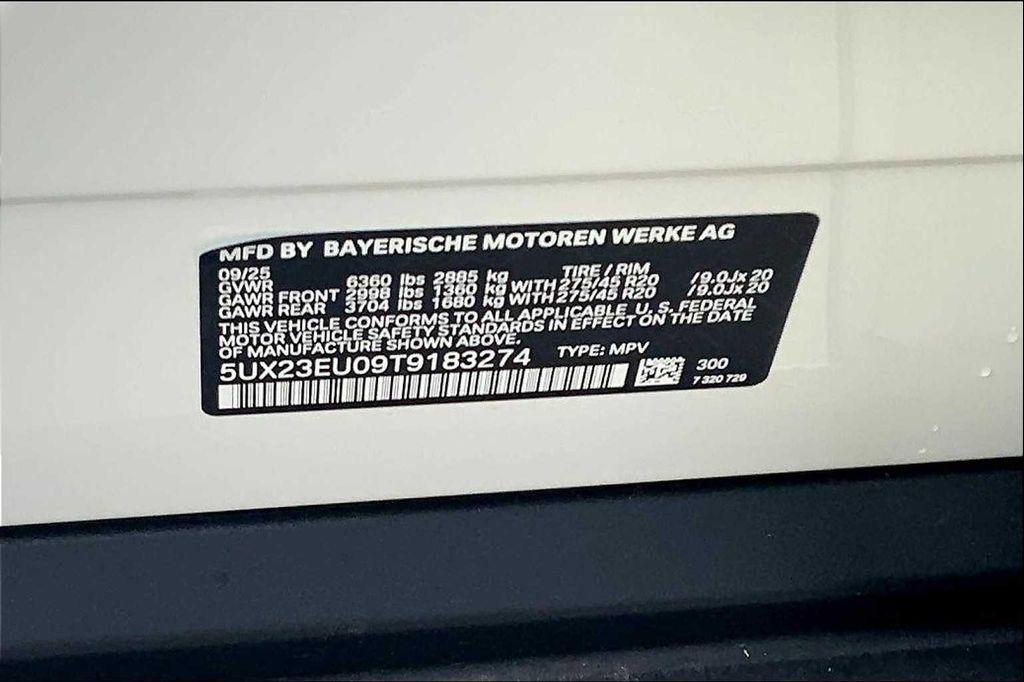 new 2026 BMW X5 car, priced at $78,875