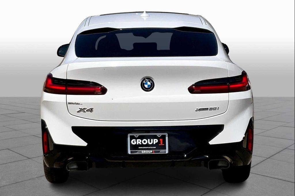new 2025 BMW X4 car, priced at $65,820