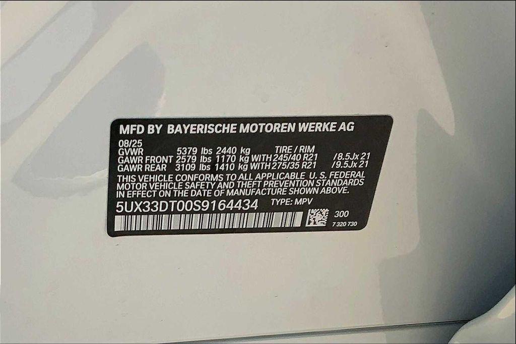 new 2025 BMW X4 car, priced at $65,820