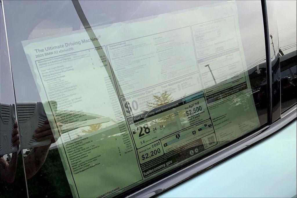 new 2026 BMW X2 car, priced at $50,445