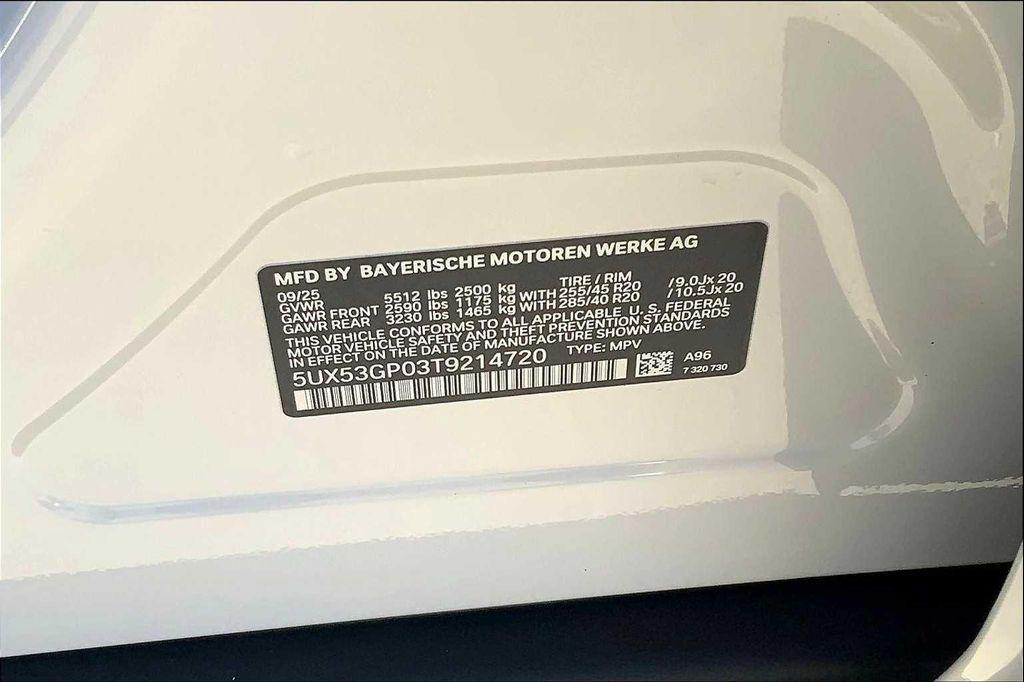 new 2026 BMW X3 car, priced at $61,455