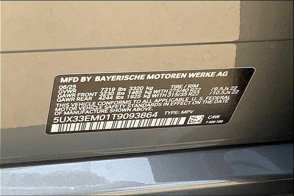 new 2026 BMW X7 car, priced at $120,955