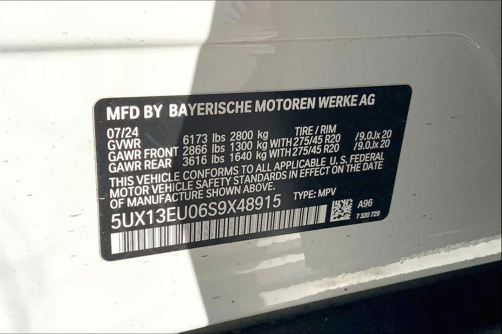 new 2025 BMW X5 car, priced at $61,974