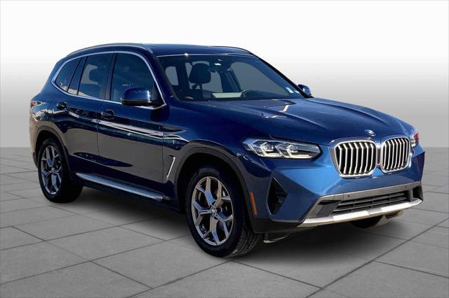 used 2022 BMW X3 car, priced at $35,499