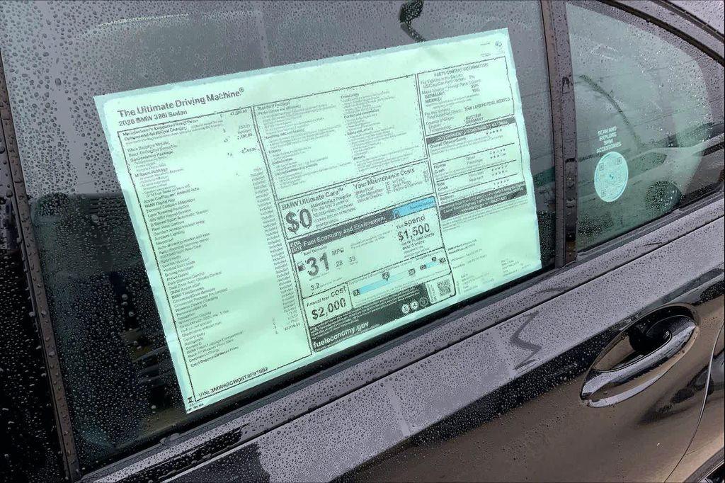 new 2026 BMW 330 car, priced at $53,615