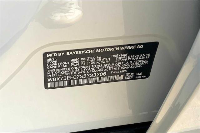 new 2025 BMW X1 car, priced at $47,980