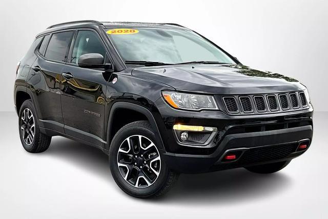 used 2020 Jeep Compass car, priced at $17,495