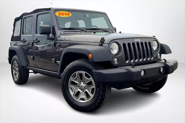 used 2014 Jeep Wrangler Unlimited car, priced at $19,695