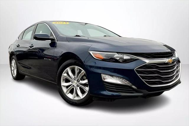 used 2021 Chevrolet Malibu car, priced at $15,409