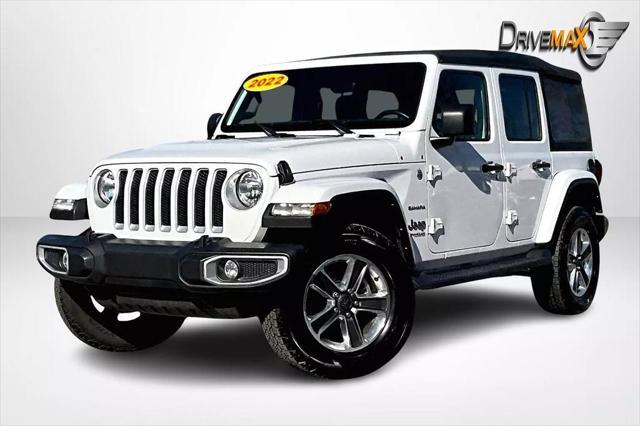 used 2022 Jeep Wrangler Unlimited car, priced at $34,049