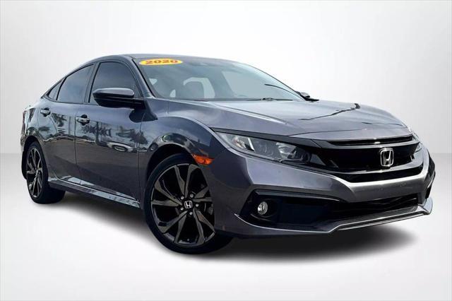 used 2020 Honda Civic car, priced at $20,271