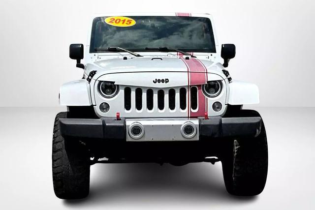 used 2015 Jeep Wrangler Unlimited car, priced at $22,541