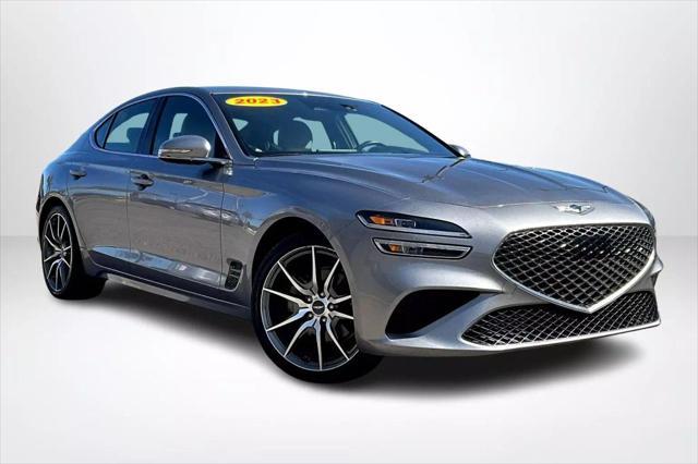 used 2023 Genesis G70 car, priced at $27,867