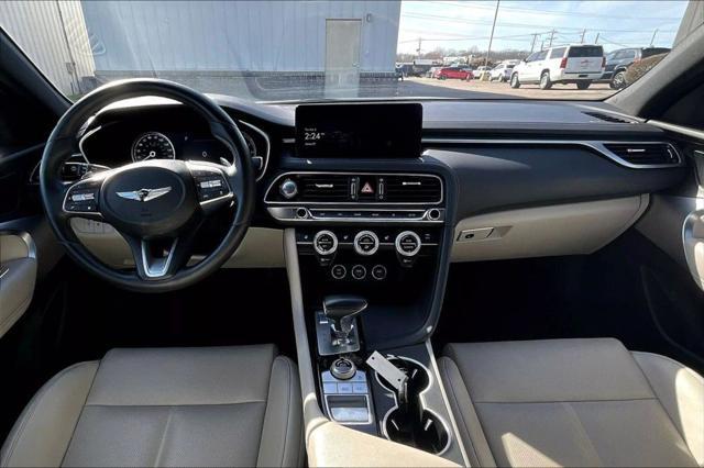 used 2023 Genesis G70 car, priced at $27,867