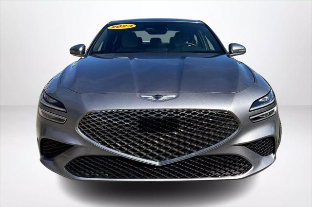 used 2023 Genesis G70 car, priced at $27,867