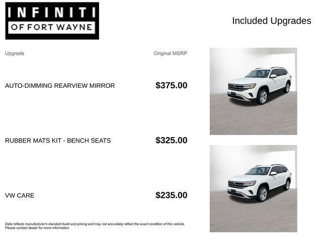 used 2022 Volkswagen Atlas car, priced at $27,999