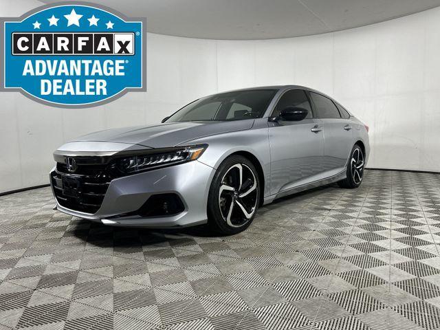 used 2021 Honda Accord car, priced at $22,344