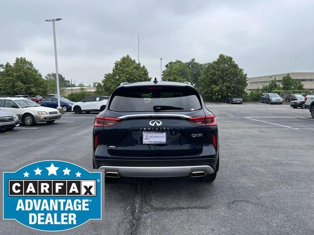 used 2021 INFINITI QX50 car, priced at $25,400