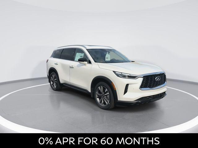 new 2025 INFINITI QX60 car, priced at $57,828