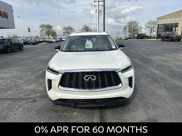 new 2025 INFINITI QX60 car, priced at $57,828