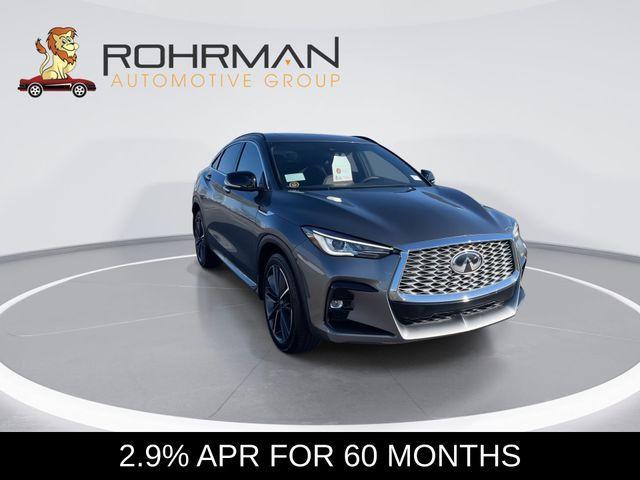 new 2025 INFINITI QX55 car, priced at $50,126