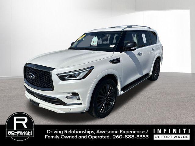 used 2022 INFINITI QX80 car, priced at $38,654