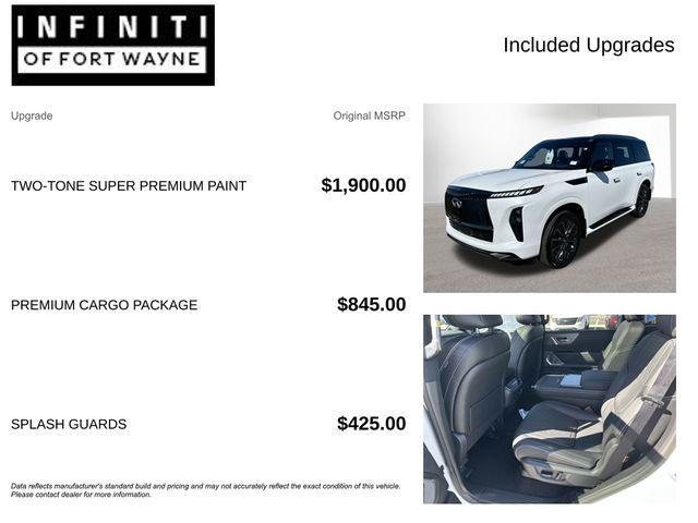 new 2026 INFINITI QX80 car, priced at $116,860