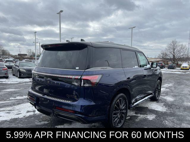 new 2025 INFINITI QX80 car, priced at $112,995