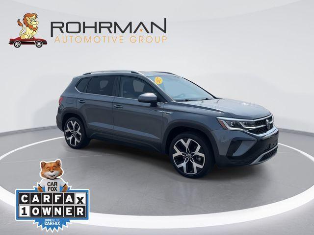used 2022 Volkswagen Taos car, priced at $23,519